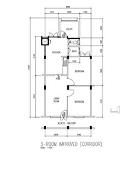 Blk 163 Lorong 1 Toa Payoh (Toa Payoh), HDB 3 Rooms #198447272